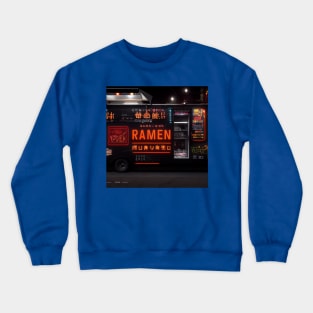 Cyberpunk Tokyo Ramen Food Truck Crewneck Sweatshirt